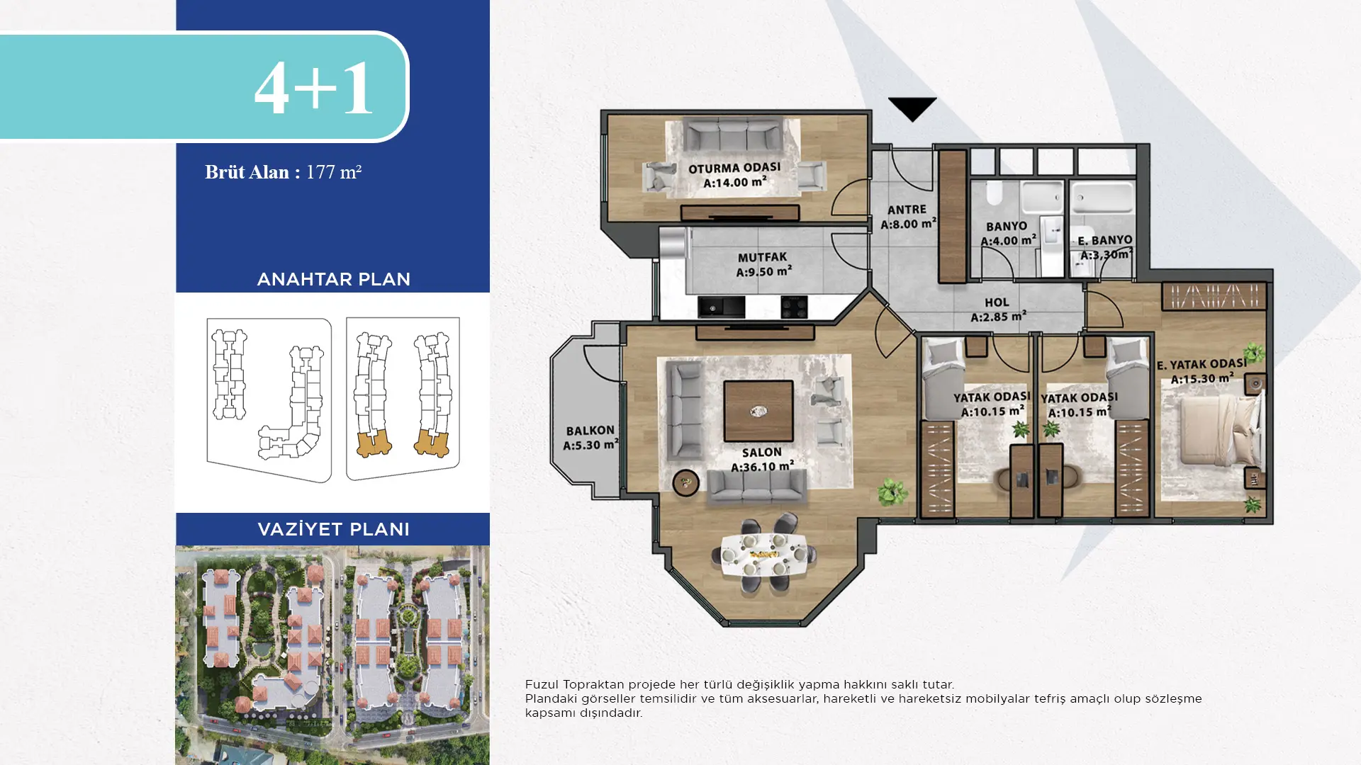 4+1 A Daire Tipi Görseli