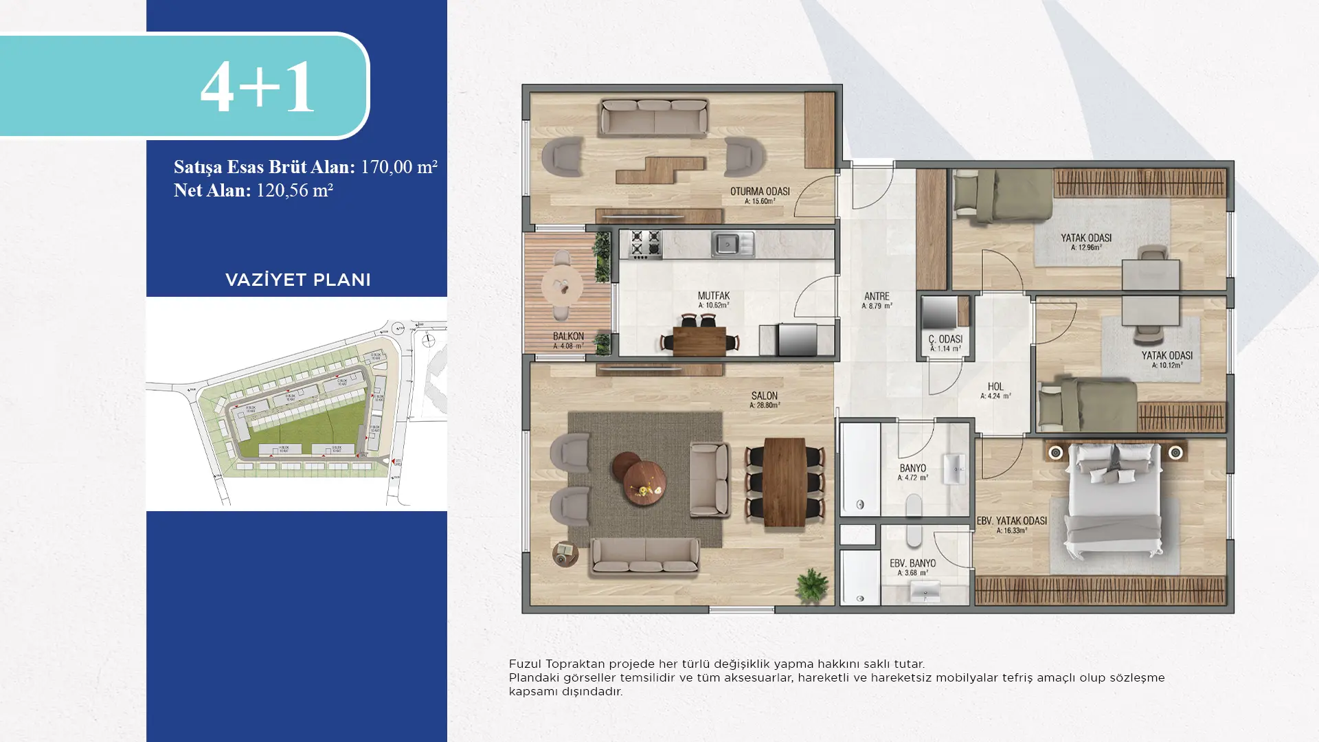 4+1 Daire Tipi Görseli